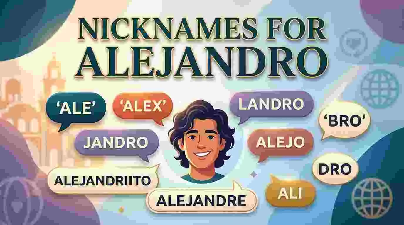 Catchy Nicknames for Alejandro With Name Generator